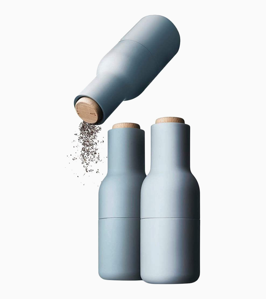 Bottle grinder mill set of 2 spice with solid handle - Image 2