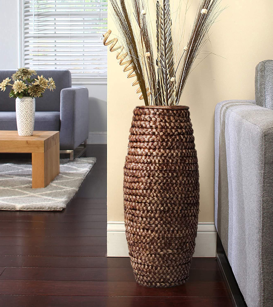 Uniquewise Antique Cylinder Style Floor Vase - Image 3