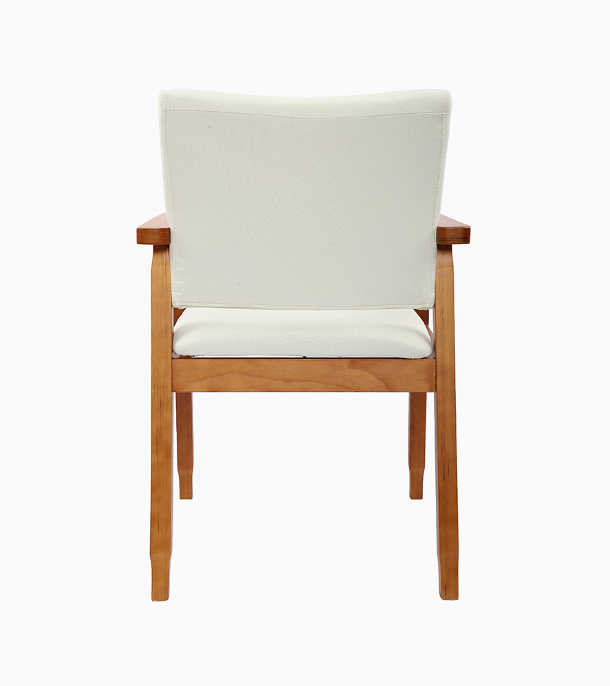 Mid Century Modern Side Chair with Wood Legs - Image 8