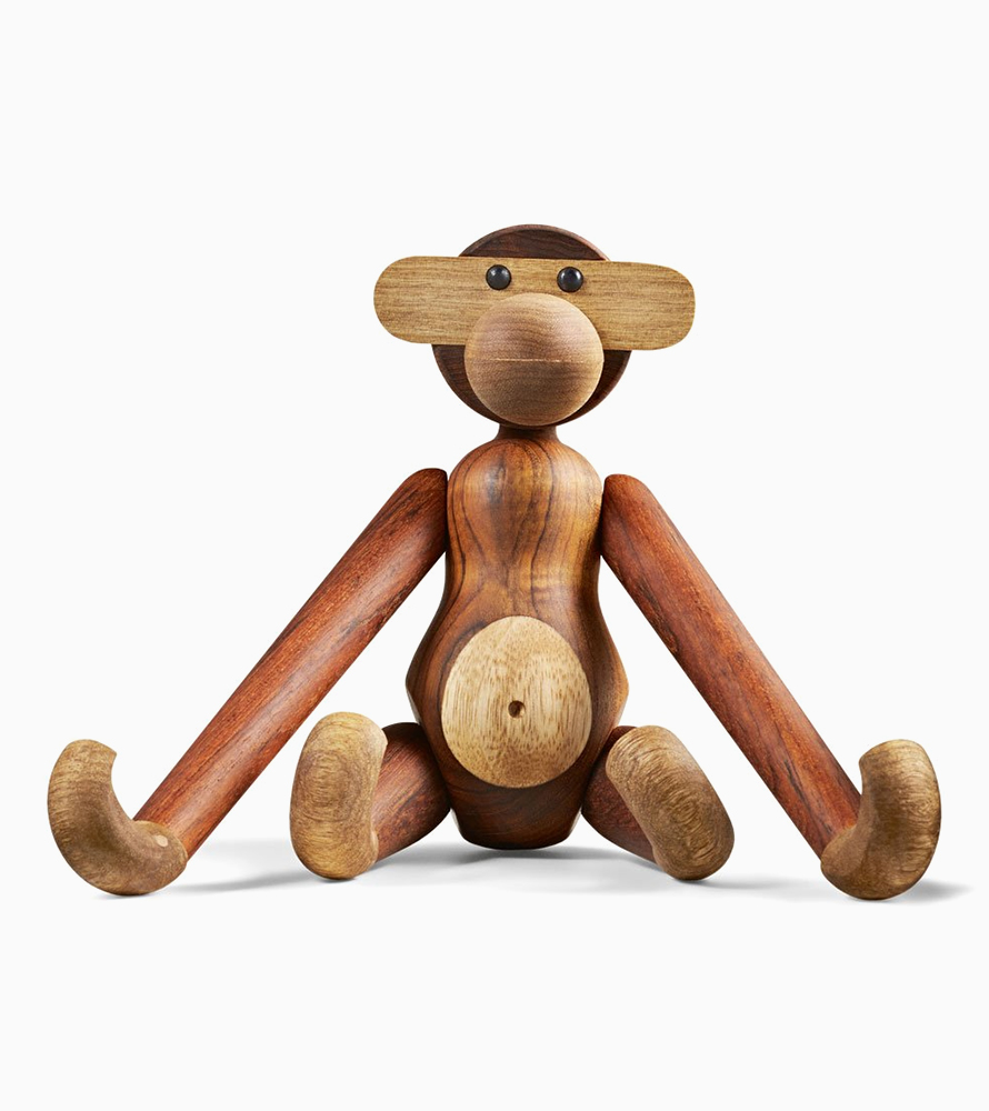 Monkey small oak & smoked oak medium teak - Image 2
