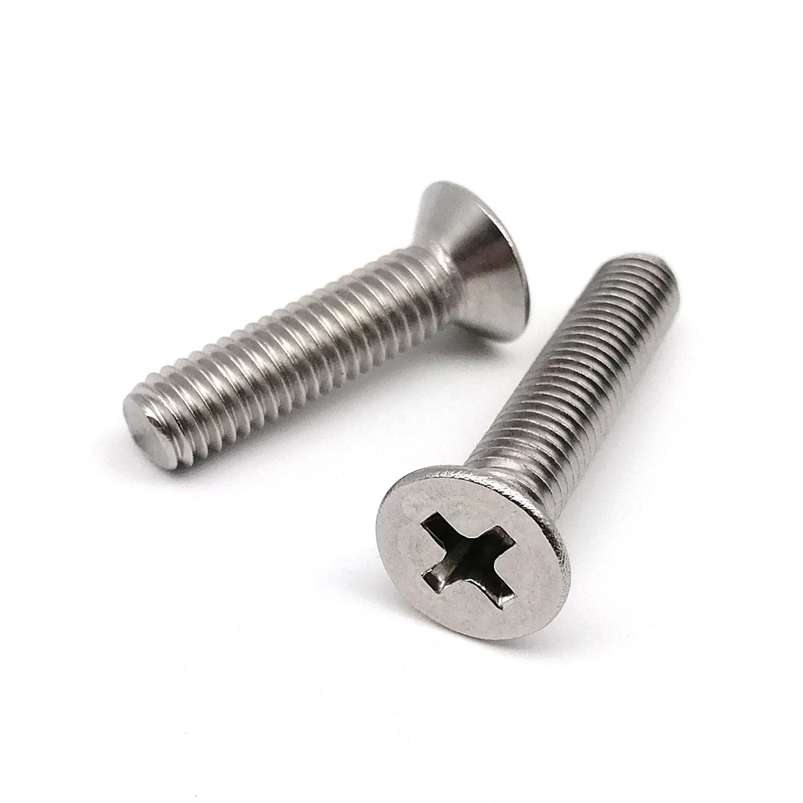 Cross Phillips Flat Countersunk Head Screw Bolt M1 M1.2 M1.4 M1.6 M2 M2.5 - M12 A2-70 304 Stainless Steel GB819 - Image 4